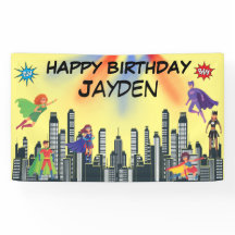 Personalisierte Justiz Superheld Fab farbenfrohe F