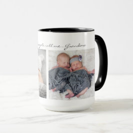 Personalisierte Kaffee-Tassen für Großeltern Tasse
