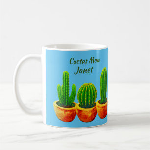 Personalisierte Kaktus-Mutter-Kaffeetasse Kaffeetasse