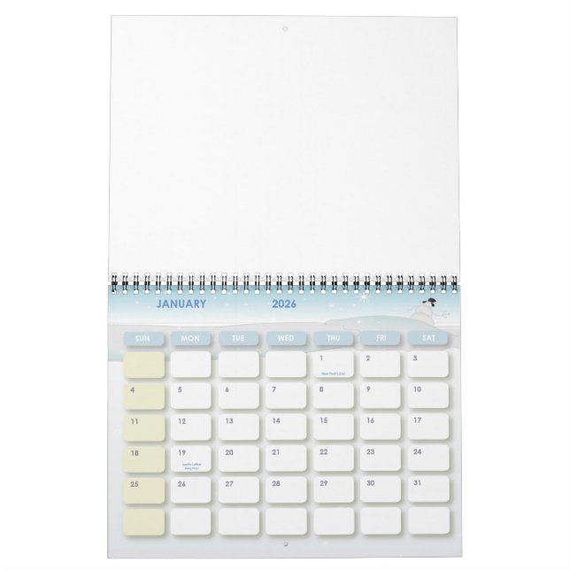 Personalisierte Kalender (Jan 2026)