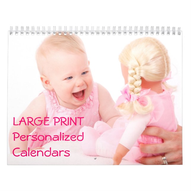 Personalisierte Kalender für Großdrucke (Titelbild)