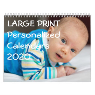 Personalisierte Kalender für Großdrucke 2020