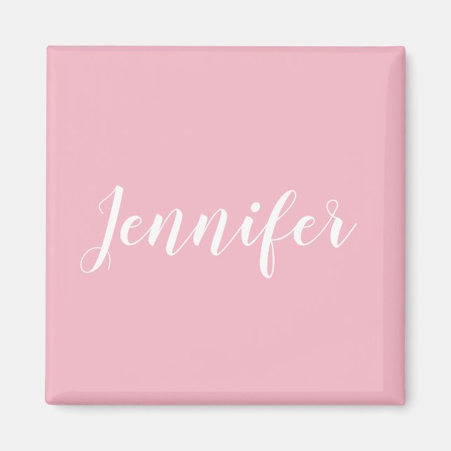 Personalisierte Kalligrafie Jennifer Namensgestalt Magnet (Vorne)