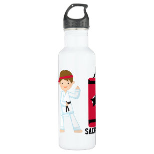 Personalisierte Karate-Flaschen-Flasche Edelstahlflasche