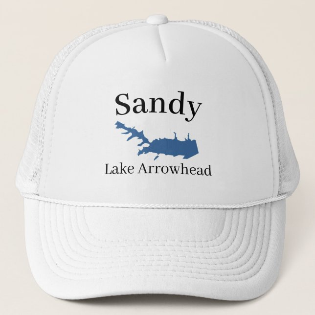 Personalisierte Karte des Arrowhead Classic Hat-Se Truckerkappe (Vorderseite)