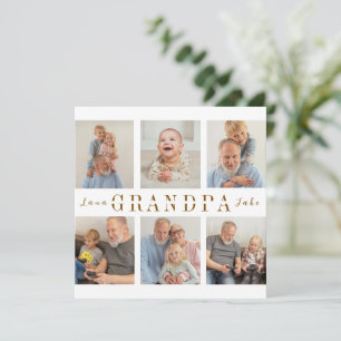 Personalisierte Karte Opa Pictures