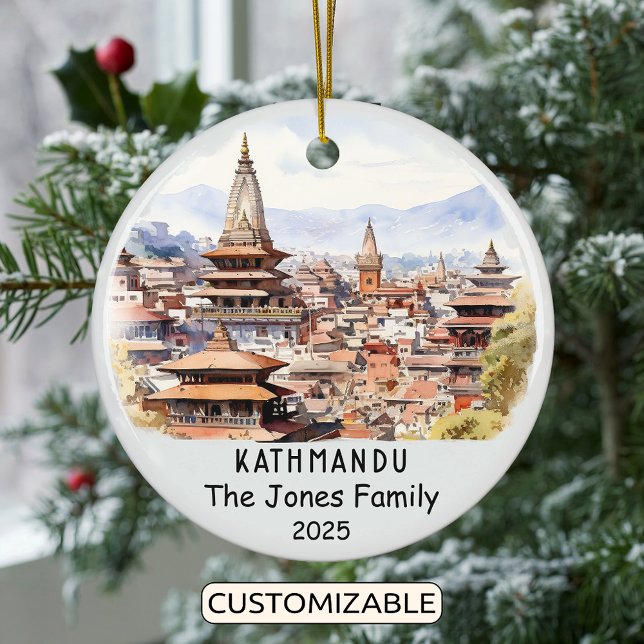 Personalisierte Kathmandu-Ornament, Nepal Keramik Ornament (Von Creator hochgeladen)