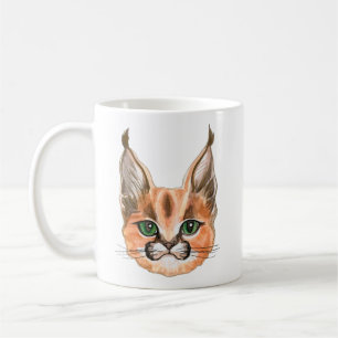 Personalisierte Katze Kaffeetasse