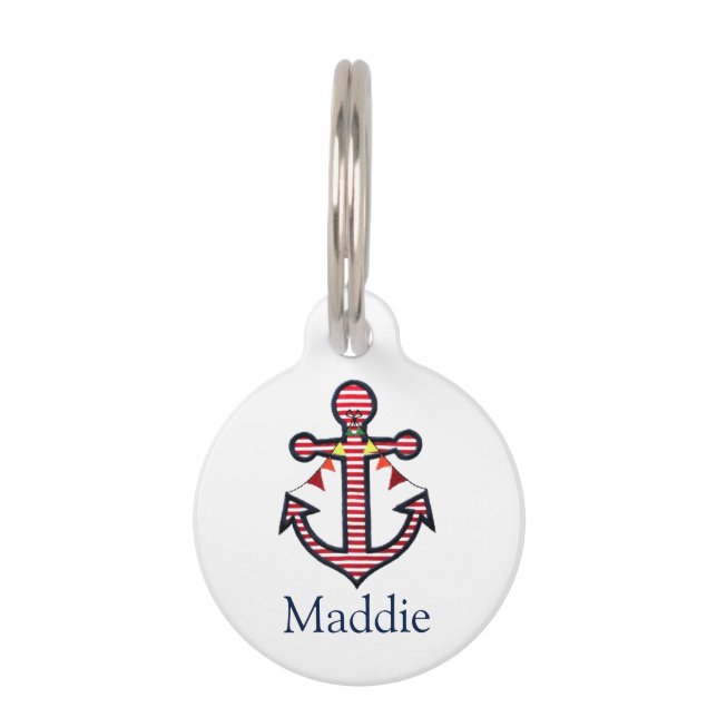 Personalisierte Katze oder Hundepet Tiermarke (Vorderseite)