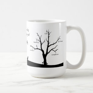 Personalisierte Katzen-Denkmal-Tasse Tasse