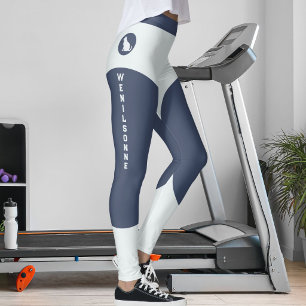 Personalisierte Katzenmutter Haustierliebhaberin G Leggings