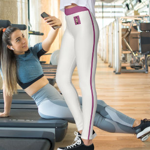 Personalisierte Katzenmutter Haustierliebhaberin N Leggings