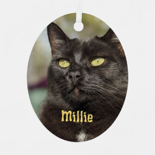Personalisierte Katzenverzierung Ornament Aus Metall