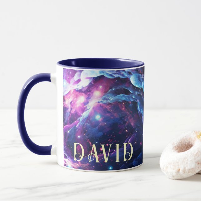 Personalisierte Kaufen raumbezogene Tasse online (Mit Donut)