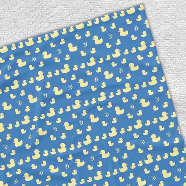 Personalisierte Kautschukherden Blue Baby Kid Fleecedecke (Von Creator hochgeladen)