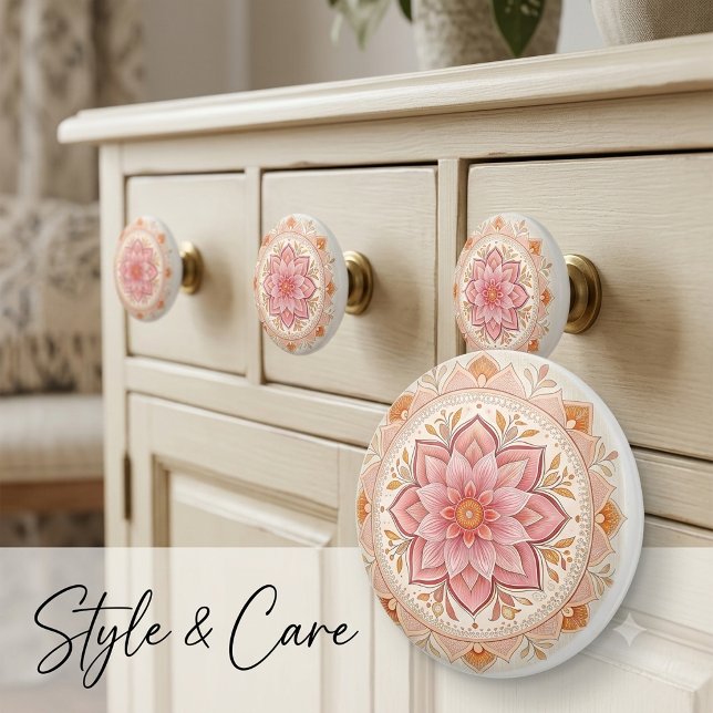 Personalisierte Keramik mit dem Bild oder der Kuns Keramikknauf (Personalized Ceramic Knob with Your Image or Art)