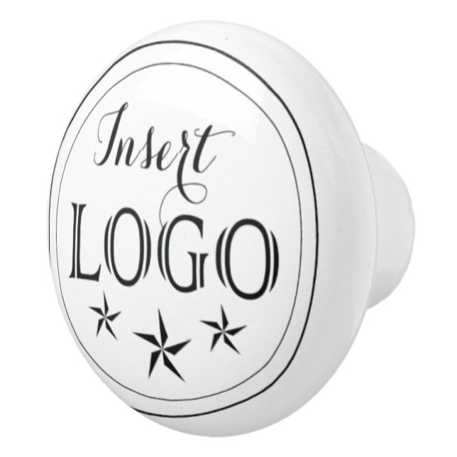 Personalisierte Keramik mit Ihrem Logo Keramikknauf (Rechts)