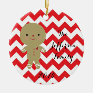 Personalisierte Keramik Ornament