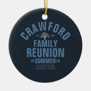 Personalisierte Keramik Ornament