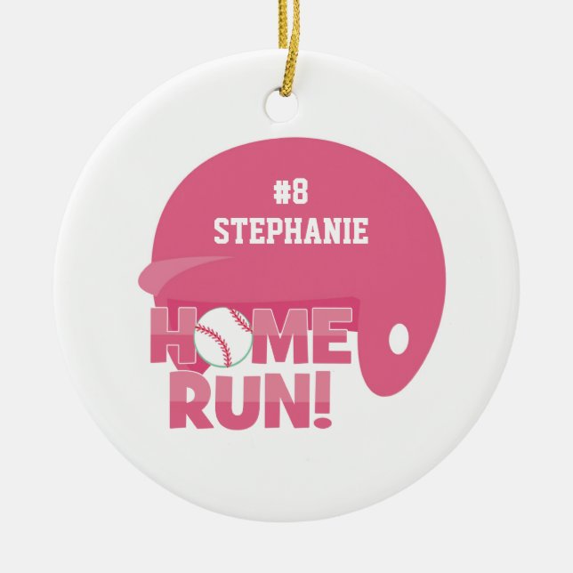 Personalisierte Keramikornament (Vorne)