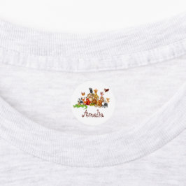 Personalisierte Kidtiere Etiketten