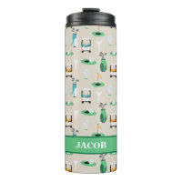 Personalisierte Kinder Golfer Golfcart Golfing Spo