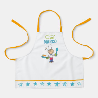 Personalisierte Kinder-Pfannkuchen-Kochschürze mit Schürze