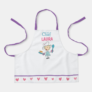 Personalisierte Kinder-Pfannkuchen-Kochschürze Schürze