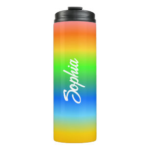 Personalisierte Kinder-Trinkflasche, Bunte Individ Thermosbecher