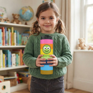 Personalisierte Kinder-Trinkflasche, Bunte Individ Thermosbecher