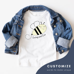 Personalisierte Kinderbiene T-Shirt