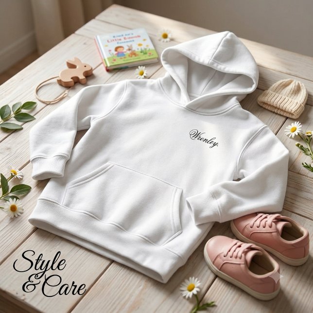 Personalisierte Kinderhoodie mit individuellem Nam Hoodie (Personalized Kids Hoodie with Custom Name Print)