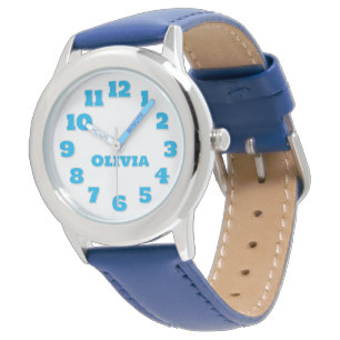 Personalisierte Kinderschau Armbanduhr
