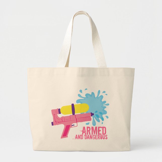 Personalisierte Kindertasche für Schwimmbad oder B Jumbo Stoffbeutel (Vorne)