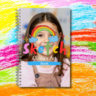 Personalisierte Kinderzeichnung – Benutzerdefinier Notizbuch