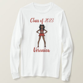 Personalisierte Klasse 2023 Majorette Shirt SBerry