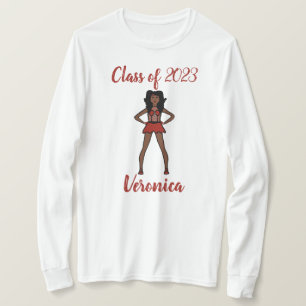 Personalisierte Klasse 2023 Majorette Shirt SBerry