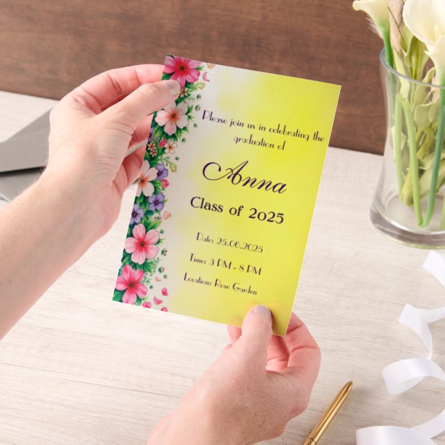 Personalisierte Klasse 2025 (Handgehalten)