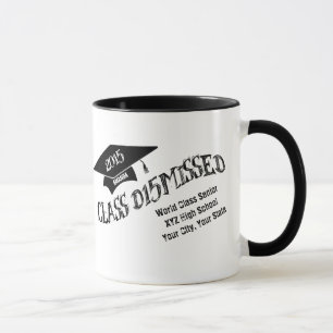 Personalisierte Klasse entließ Abschluss-Tasse Tasse