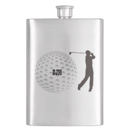 Personalisierte klassische Flasche für Golfspieler Flachmann