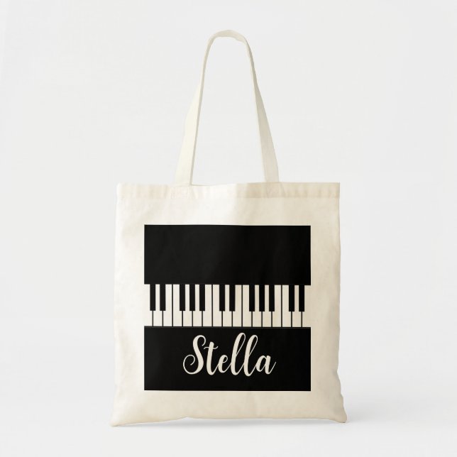 Personalisierte Klaviertasche Tragetasche (Vorne)