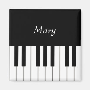 Personalisierte Klaviertastatur Magnet