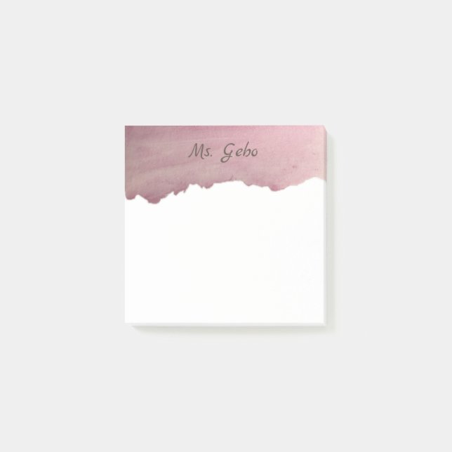 PERSONALISIERTE klebrige Anmerkungen des Post-it Klebezettel (Vorderseite)