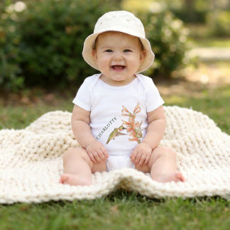 Personalisierte kleine Bestäuber Süßer Nektar Baby Strampler