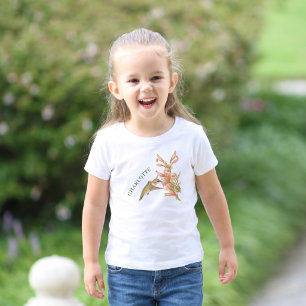 Personalisierte kleine Bestäuber Süßer Nektar Kleinkind T-shirt