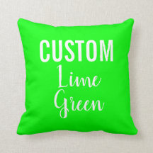 Personalisierte KLEINE GREEN Kissen