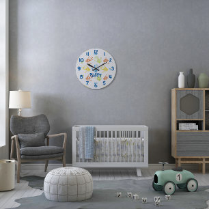 Personalisierte Kleine Hängeschuppe Große Wanduhr