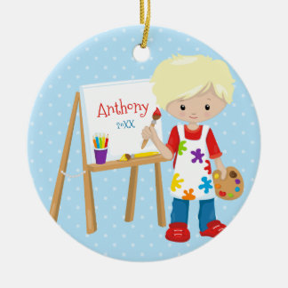 Personalisierte kleine keramik ornament