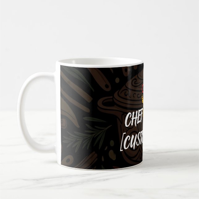 Personalisierte Koch-Tassen-Geschenke Kaffeetasse (Links)