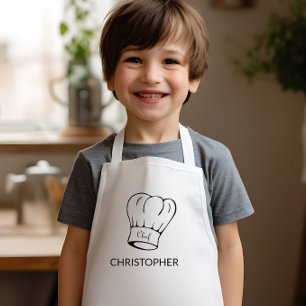 Personalisierte Kochmütze Kinderschürze
